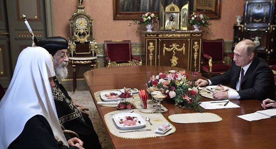 بوتين: علاقاتنا جيدة جدا مع الشعب المصري على اختلاف انتماءاته الدينية