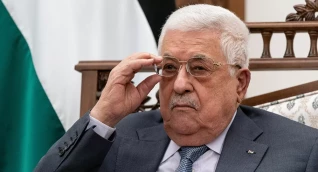غانتس يلتقي الرئيس الفلسطيني محمود عباس في رام الله