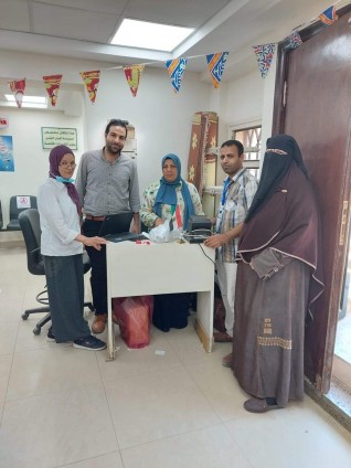 مركز تموين السيوف يستضيف عدد من القوافل الطبية للتطعيم ضد كورونا